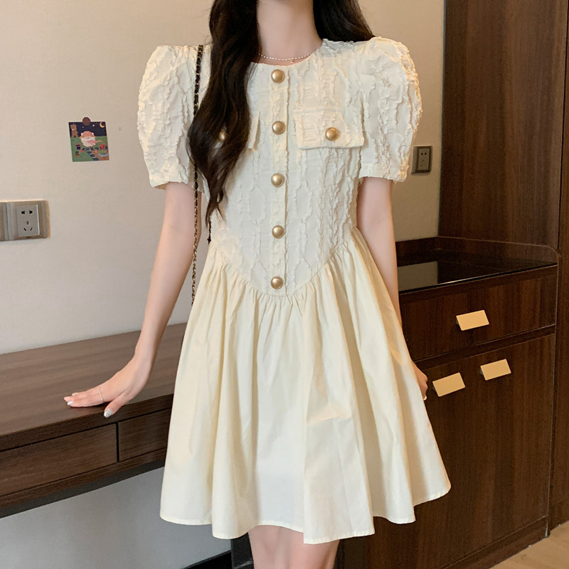 เดรสแขนสั้น มีไซส์ L-4XLอก 38-47 นิ้ว ใส่ได้ทั้งสาวหุ่นดีน่ารักจนถึงสาวอวบพลัสไซส์ จัดส่งฟรี! ทักแชทสั่งซื้อ