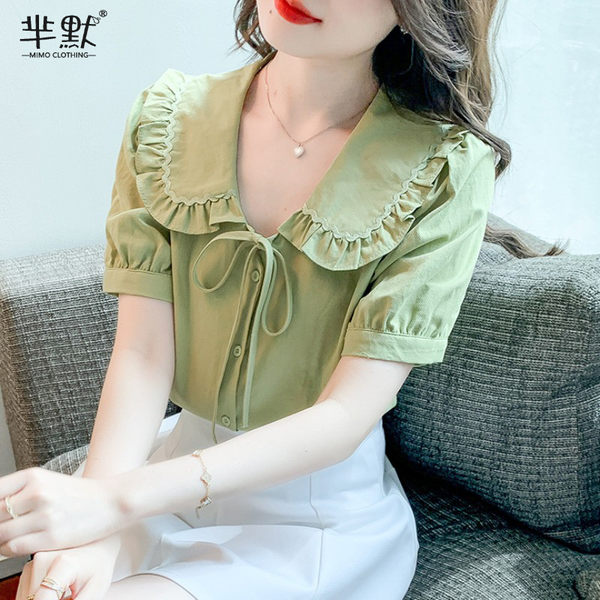 เสื้อชีฟองเกาหลี เสื้อชีฟองสวยๆ