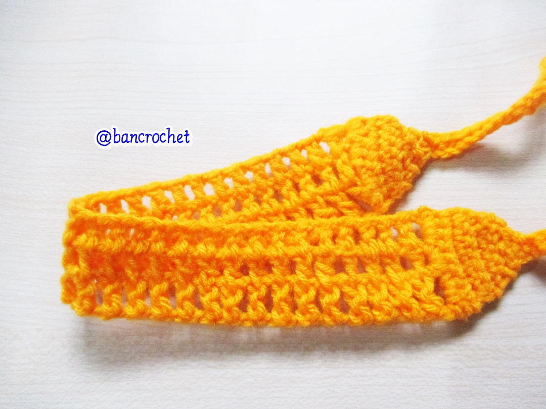Bancrochet ราคาส่ง ที่คาดผมถักโครเชต์ crochet headband หลากสี 1-1.5*13 inch