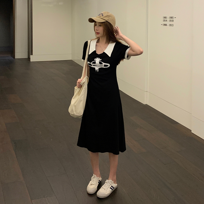 เดรสวัยรุ่น-เดรสคนอ้วนวัยรุ่น L-4XL(อก38-46 นิ้ว)