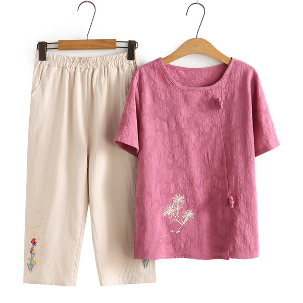 เสื้อลินินสไตล์ผู้ใหญ่ เสื้อคุณแม่ เสื้อผู้ใหญ่ แบรนด์ LININ