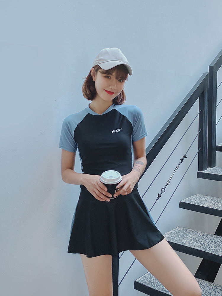 ชุดว่ายน้ำผู้หญิง แบบชุดว่ายน้ำสไตล์เกาหลี