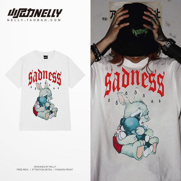 เสื้อยืดคอกลม ผู้ชาย เสื้อยืดผู้ชายเกาหลี เสื้อยืดเกาหลี แบรนด์ NELLY