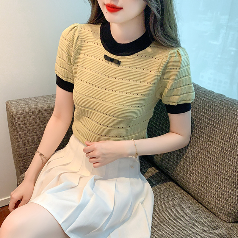 เสื้อผ้าวัยรุ่นเกาหลี เสื้อยืดวัยรุ่นผู้หญิง มีขนาด S M L XL