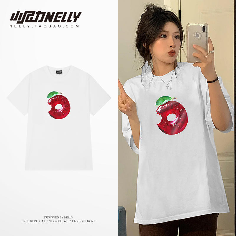 เสื้อยืดคอกลม ผู้ชาย เสื้อยืดผู้ชายเกาหลี เสื้อยืดเกาหลี แบรนด์ NELLY