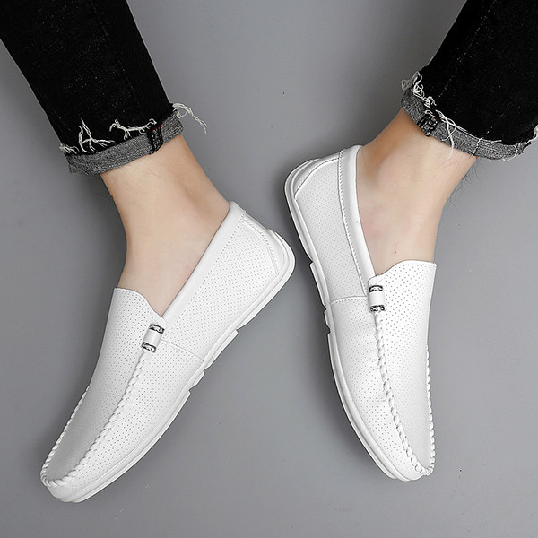 รองเท้าหนังผู้ชาย มีไซส์39-44 รองเท้าโลฟเฟอร์ชาย Slip-On Shoes
