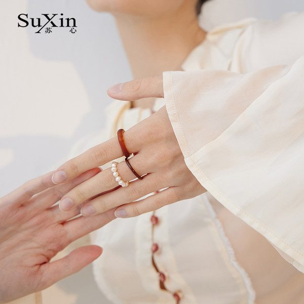 ตุ้มหู ต่างหู ต่างหูผู้หญิง By SuXin