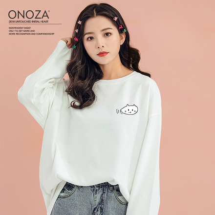 เสื้อยืดแขนยาวแฟชั่น เสื้อยืด T-shirt แขนยาว