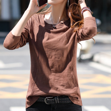 เสื้อยืดแขนยาวแฟชั่น เสื้อยืด T-shirt แขนยาว