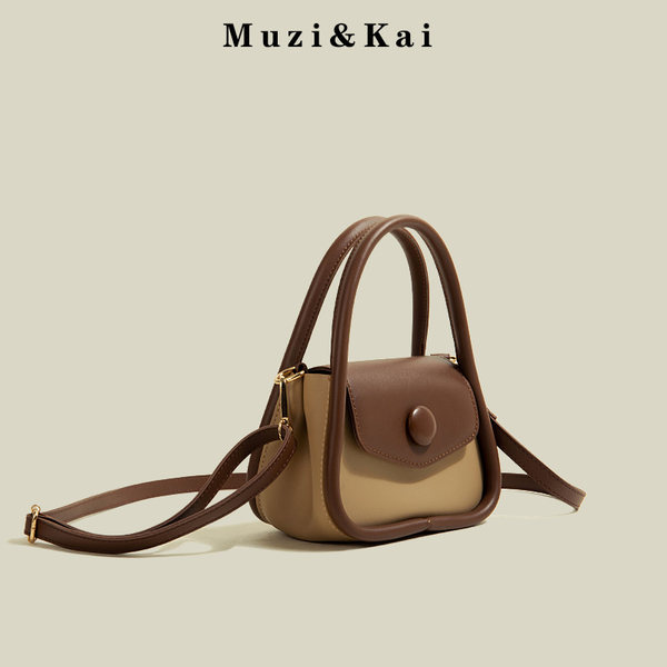 กระเป๋าสะพายข้างผู้หญิง กระเป๋าสะพายสไตล์เกาหลี By Muzi&Kai