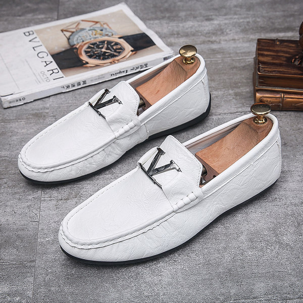 รองเท้าหนังผู้ชาย มีไซส์39-44 รองเท้าโลฟเฟอร์ชาย Slip-On Shoes