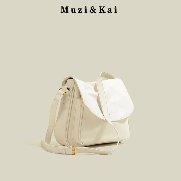 กระเป๋าสะพายข้างผู้หญิง กระเป๋าสะพายสไตล์เกาหลี By Muzi&Kai