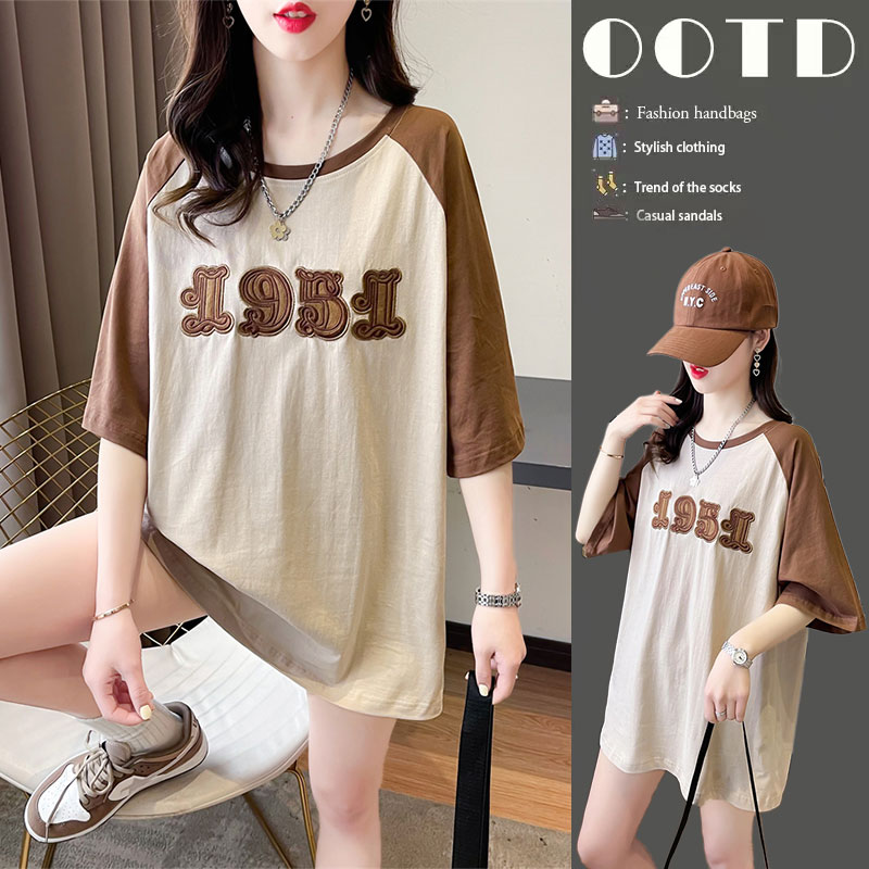 เสื้อยืดคนอ้วนแบบโอเวอร์ไซส์แบบ ulzzang fashion สนใจทักแชท