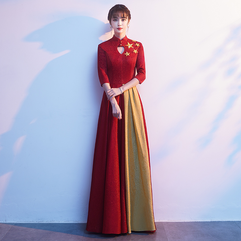ชุดราตรี ชุดราตรีสวยหรู แบบ ทันสมัย Evening dress