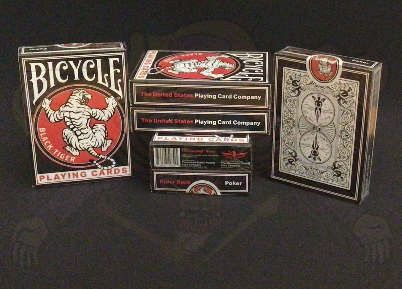 Bicycle black tiger card rivival edition