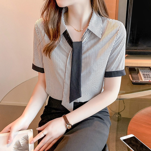 เสื้อชีฟองเกาหลี เสื้อชีฟองสวยๆ