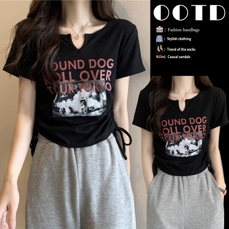 เสื้อยืดคนอ้วนแบบโอเวอร์ไซส์แบบ ulzzang fashion สนใจทักแชท