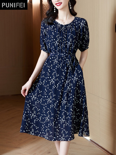 เดรสวัยผู้ใหญ่40-60ปี เดรสคุณแม่ ชุดเดรสทำงานวัยผู้ใหญ่ แบรนด์ MAMA DRESS