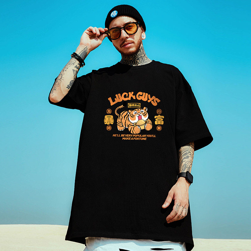 เสื้อยืดผู้ชายอ้วน S-5XL(อกเสื้อ39-51นิ้ว)