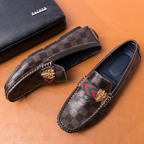 รองเท้าหนังผู้ชาย มีไซส์39-44 รองเท้าโลฟเฟอร์ชาย Slip-On Shoes