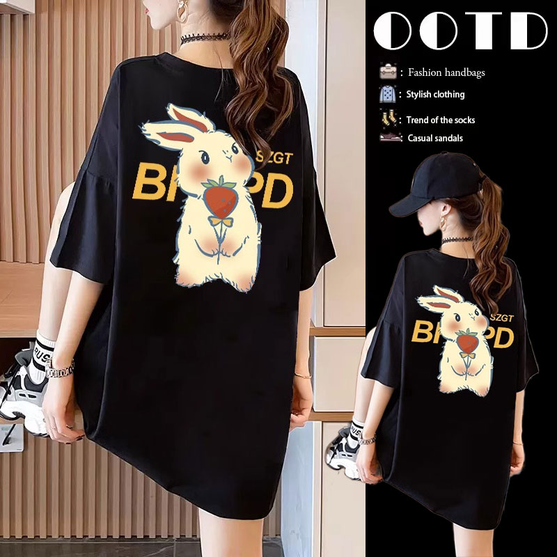 เสื้อยืดคนอ้วนแบบโอเวอร์ไซส์แบบ ulzzang fashion สนใจทักแชท