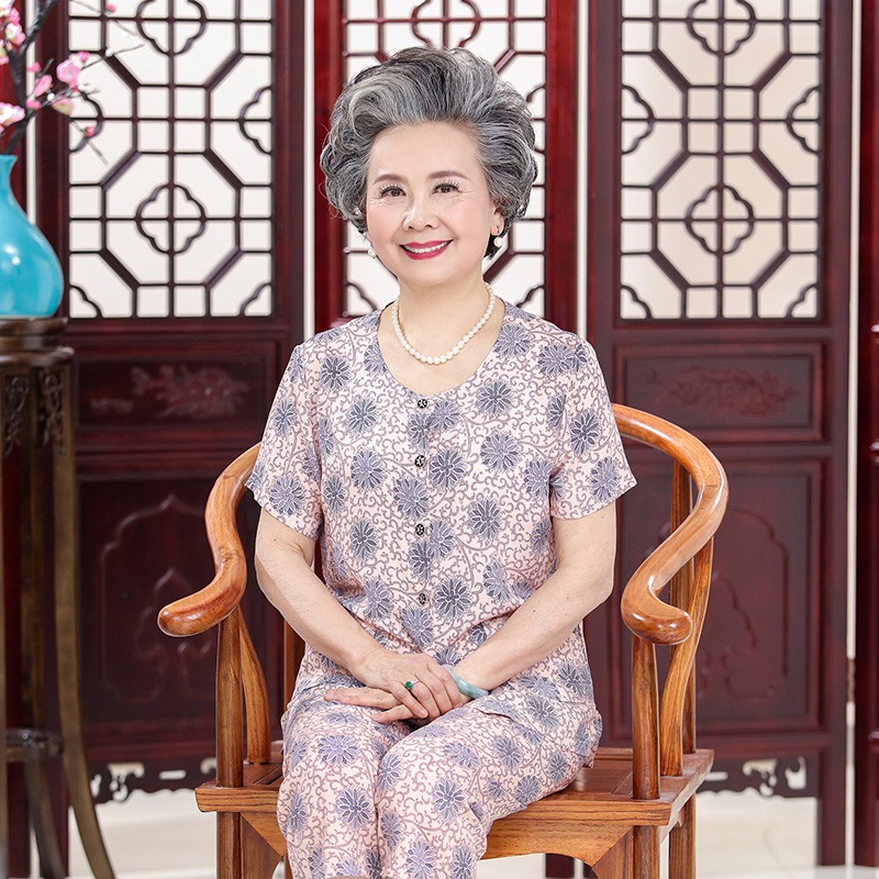 ชุดนอนคุณแม่ ชุดนอนบิ๊กไซส์ ชุดนอนคุณแม่ ชุดนอนคุณย่า ชุดนอนคุณยาย