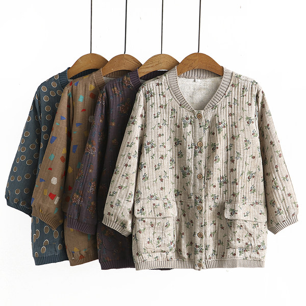 เสื้อลินินสไตล์ผู้ใหญ่ เสื้อคุณแม่ เสื้อผู้ใหญ่ แบรนด์ LININ