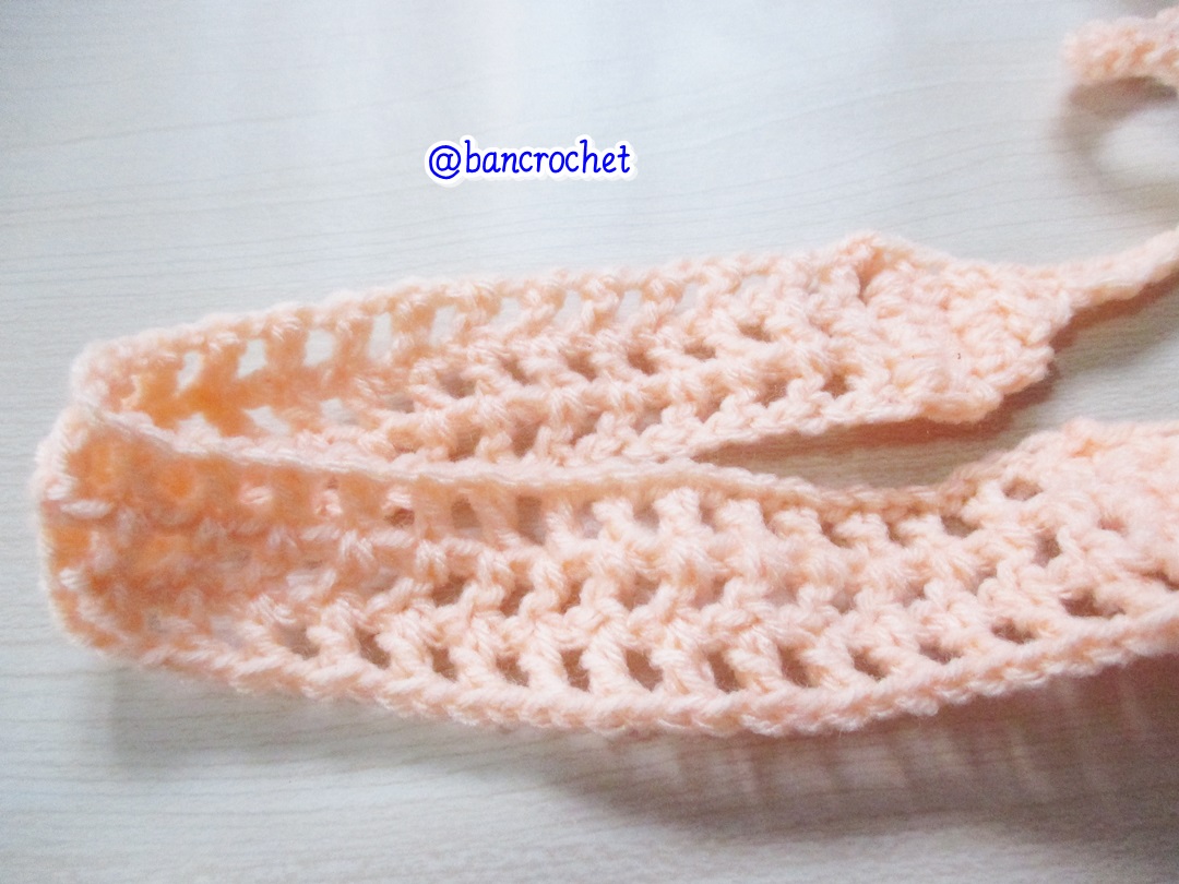 Bancrochet ราคาส่ง ที่คาดผมถักโครเชต์ crochet headband หลากสี 1-1.5*13 inch