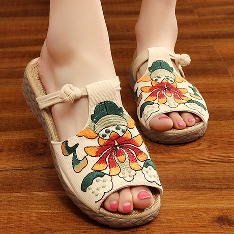 รองเท้าผ้าใบ รองเท้าลำลอง รองเท้าผ้าใบลำลอง รองเท้าแฟชั่นแบบสวม Slipper Shop