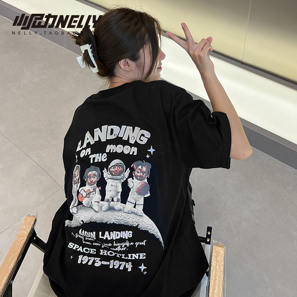 เสื้อยืดคอกลม ผู้ชาย เสื้อยืดผู้ชายเกาหลี เสื้อยืดเกาหลี แบรนด์ NELLY