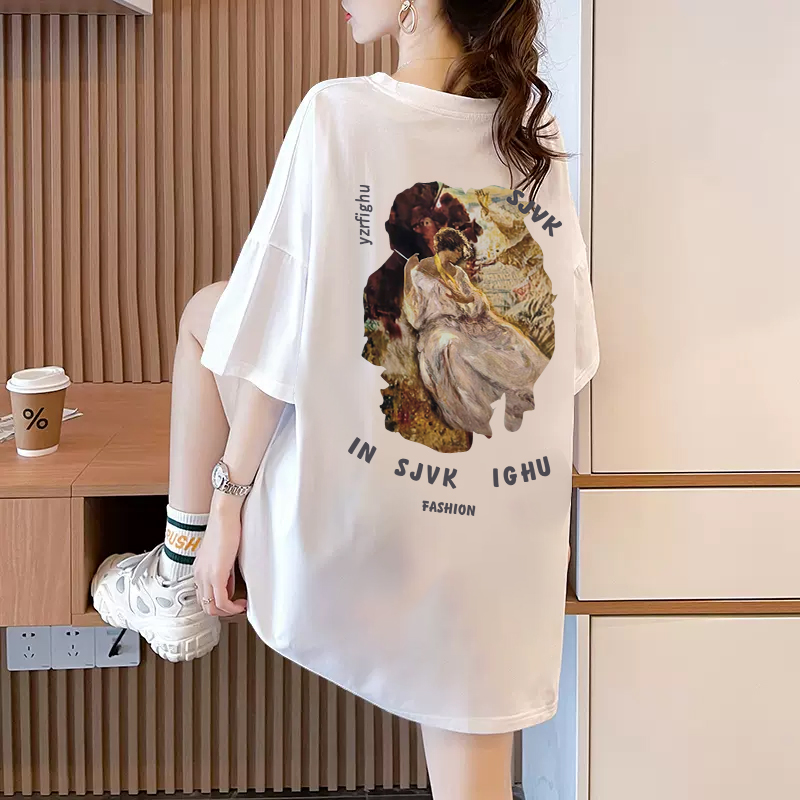 เสื้อยืดคนอ้วนแบบโอเวอร์ไซส์แบบ ulzzang fashion สนใจทักแชท