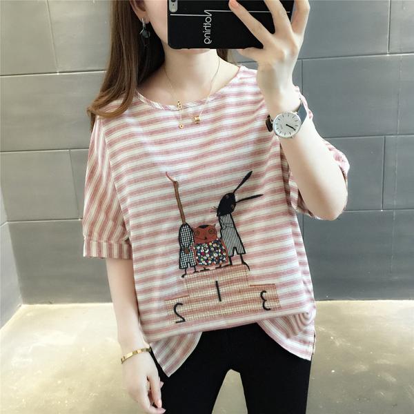 เสื้อยืดวัยรุ่นแบบOVERSIZE มีขนาดเดียว อกเสื้อ ประมาณ 90 เซนติเมตร หรือ 36 นิ้วคะ