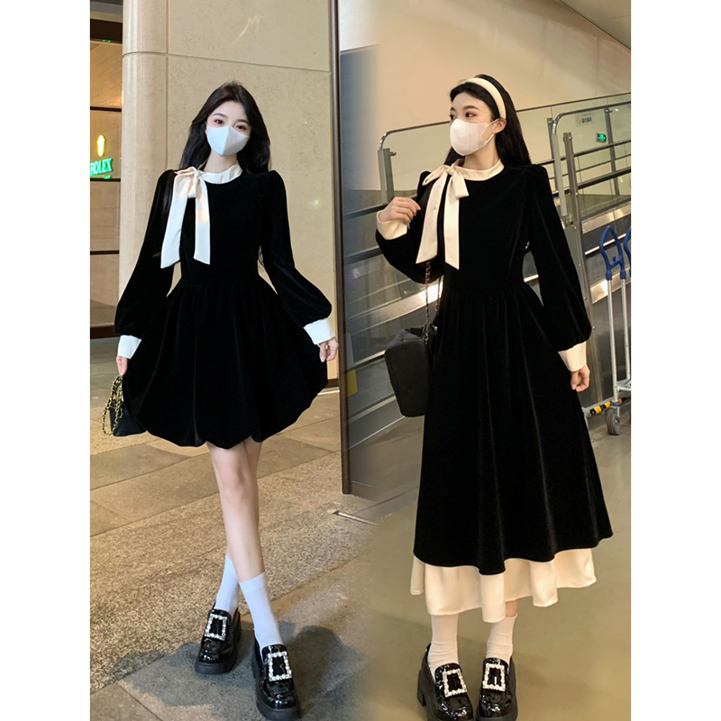 เดรสสาวอวบ มีไซส์ L-4XLอกเสื้อ 38-47 นิ้ว ใส่ได้ทั้งสาวหุ่นดีน่ารักจนถึงสาวอวบพลัสไซส์ จัดส่งฟรี! ทักแชทสั่งซื้อ