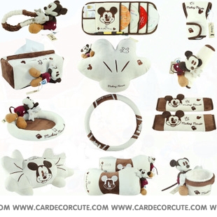 MICKEY-MINNIE - SET 2 : WHITE BROWN