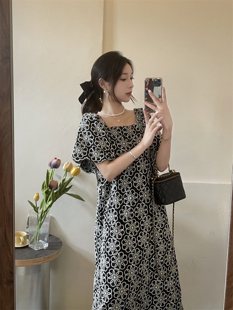 เดรสวัยรุ่น-เดรสคนอ้วนวัยรุ่น L-4XL(อก38-46 นิ้ว)