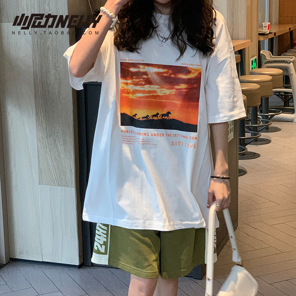 เสื้อยืดคอกลม ผู้ชาย เสื้อยืดผู้ชายเกาหลี เสื้อยืดเกาหลี แบรนด์ NELLY