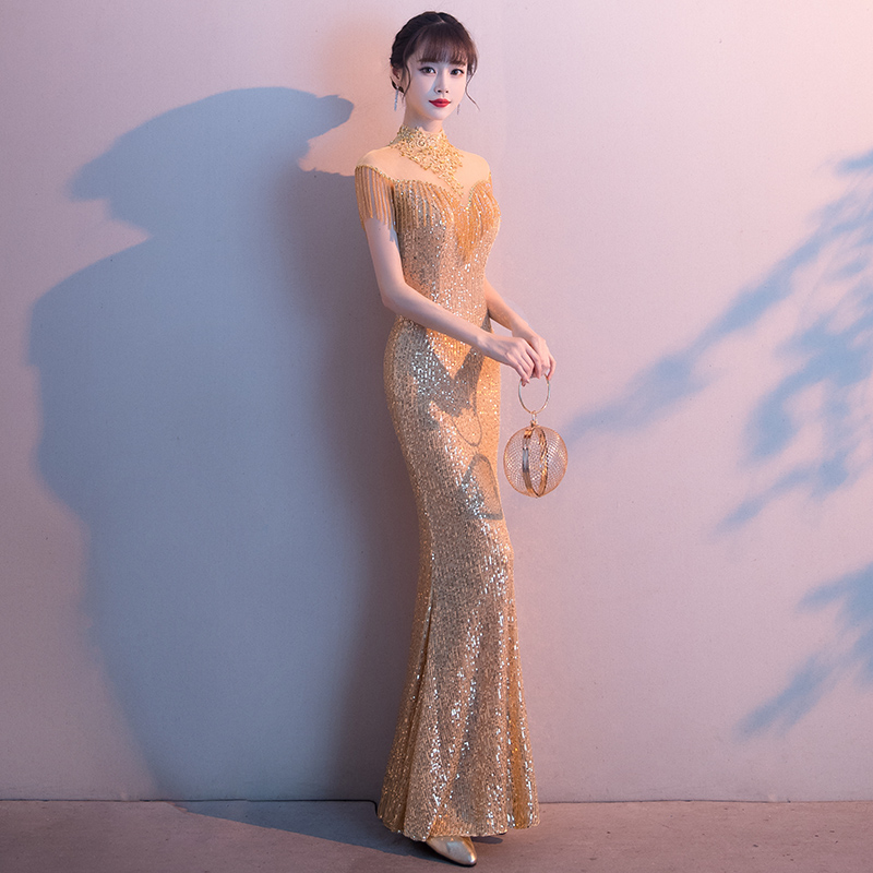 ชุดราตรี ชุดราตรีสวยหรู แบบ ทันสมัย Evening dress