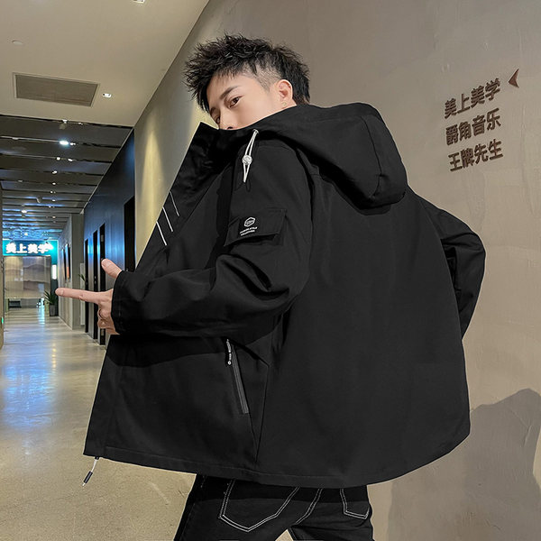 เสื้อแจ็คเก็ตเบสบอล เสื้อคลุม เสื้อแขนยาวสไตล์เกาหลี