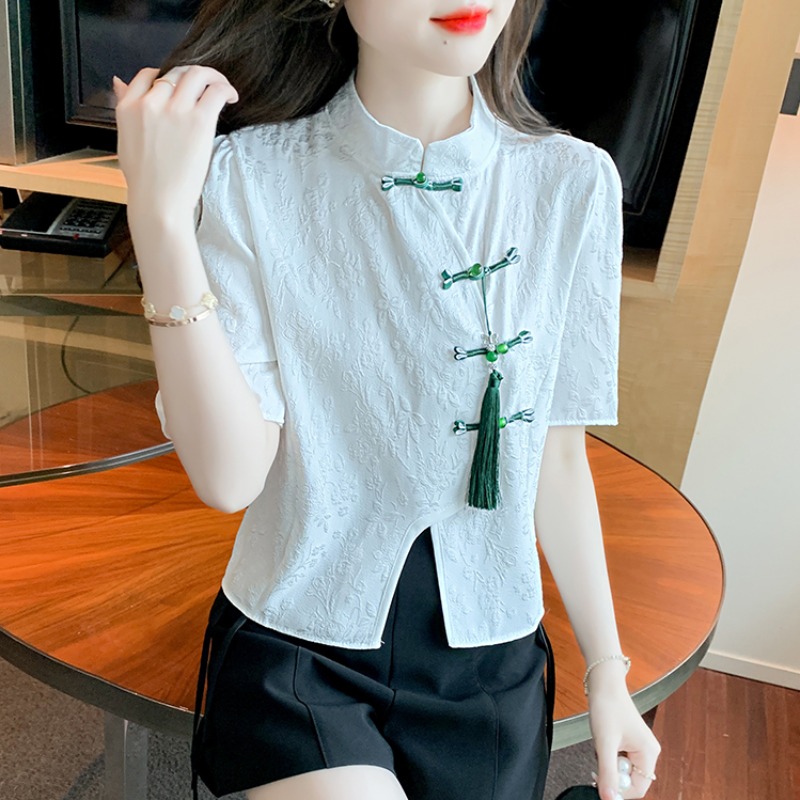 เสื้อเชิ้ตผู้หญิงแขนยาว เสื้อเชิ้ตผู้หญิงใส่ทํางาน 390 บาทต่อชิ้น ฟรีค่าจัดส่ง