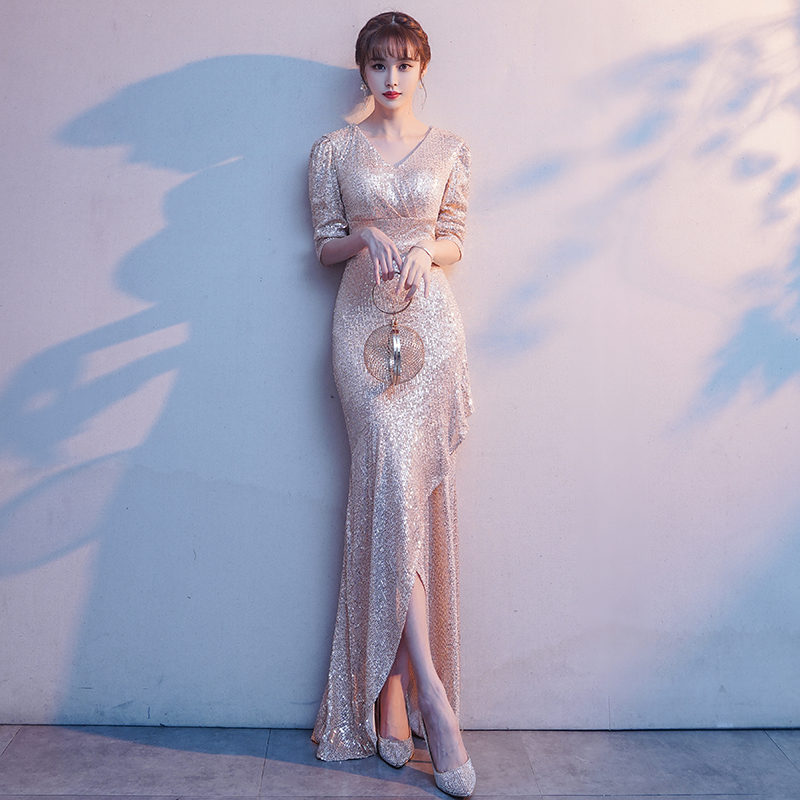 ชุดราตรี ชุดราตรีสวยหรู แบบ ทันสมัย Evening dress