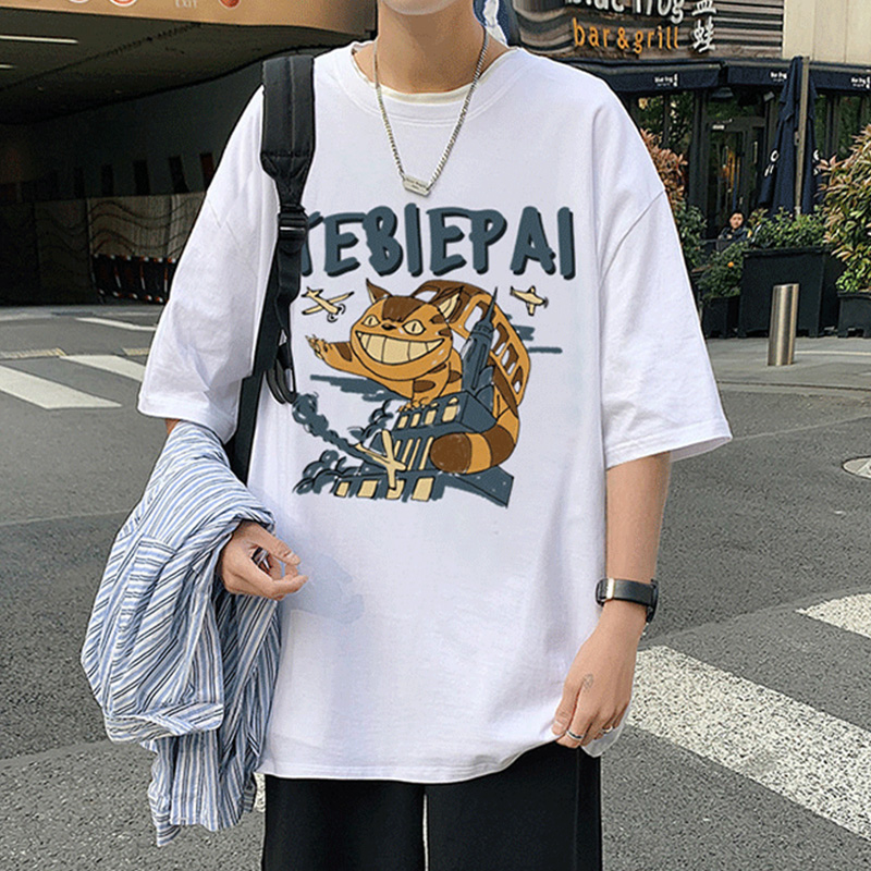 เสื้อยืดผู้ชายอ้วน M-5XL