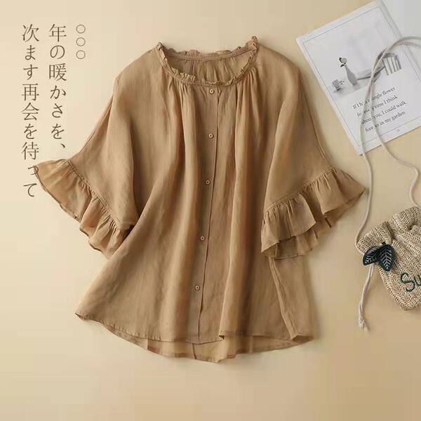 เสื้อลินิน แบบเสื้อสวยๆ เสื้อผ้าฝ้ายลินิน เสื้อเชิ้ตผ้าลินิน BY LININ