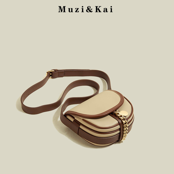 กระเป๋าสะพายข้างผู้หญิง กระเป๋าสะพายสไตล์เกาหลี By Muzi&Kai