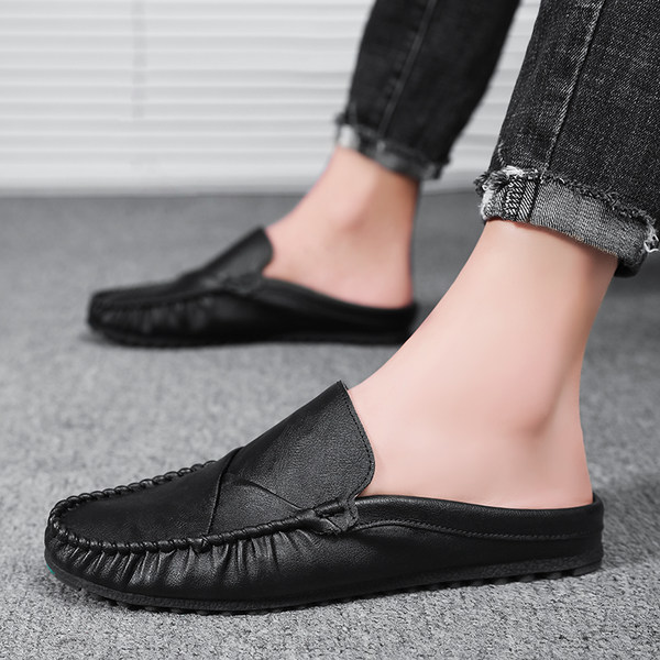 รองเท้าหนังผู้ชาย มีไซส์39-44 รองเท้าโลฟเฟอร์ชาย Slip-On Shoes
