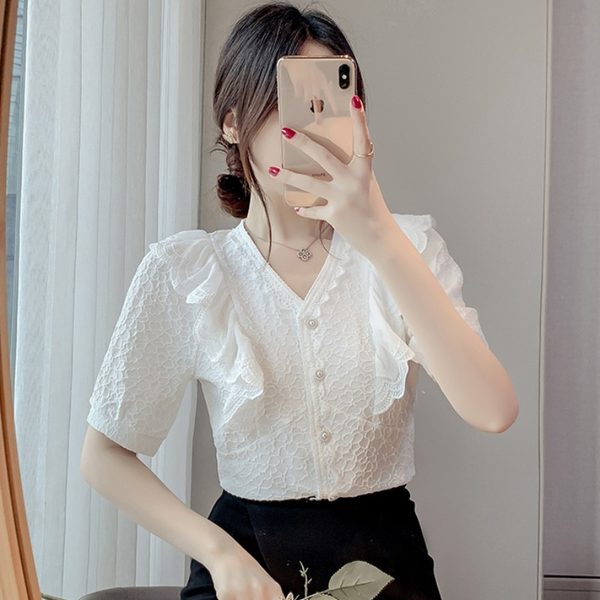 เสื้อลูกไม้สวยๆ เสื้อลูกไม้ เสื้อลูกไม้แฟชั่น BY MIRI