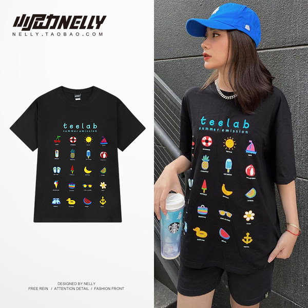 เสื้อยืดคอกลม ผู้ชาย เสื้อยืดผู้ชายเกาหลี เสื้อยืดเกาหลี แบรนด์ NELLY