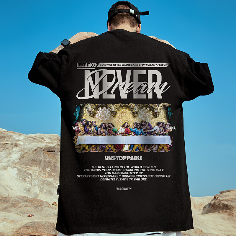 เสื้อยืดผู้ชายอ้วน S-5XL(อกเสื้อ39-51นิ้ว)