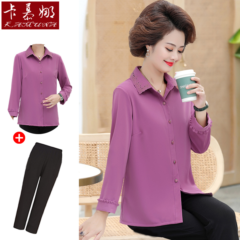 เสื้อคุณยาย เสื้อผู้วัยอายุ60-70ปี มีขนาด L-4XL(อกประมาณ35-45นิ้ว)