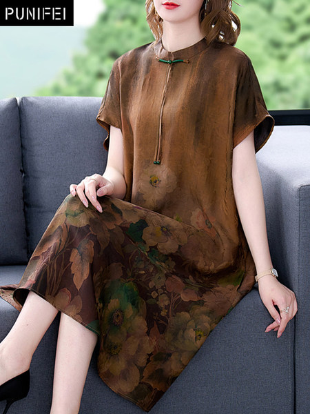 เดรสวัยผู้ใหญ่40-60ปี เดรสคุณแม่ ชุดเดรสทำงานวัยผู้ใหญ่ แบรนด์ MAMA DRESS