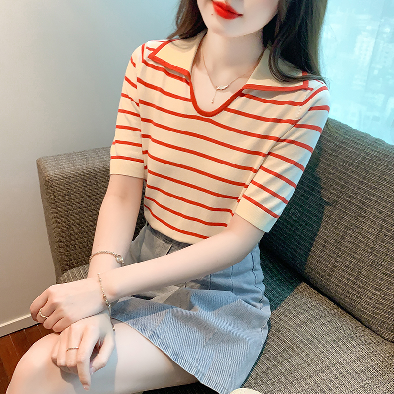 เสื้อผ้าวัยรุ่นเกาหลี เสื้อยืดวัยรุ่นผู้หญิง มีขนาด S M L XL